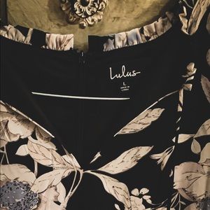 Lulus Floral Cocktail Dress